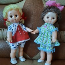 Маленькие девочки нахабинской фабрики: Люсенька и Ритуля