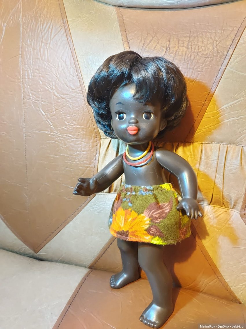 Девочка из СССР с африканской наружностью