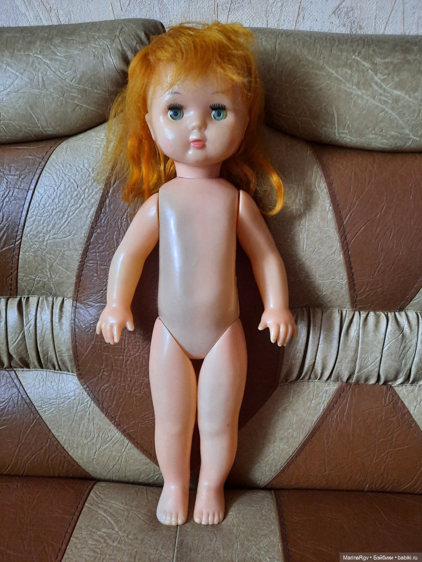 Рыжее солнышко с характером Лена московской фабрики "8 марта"