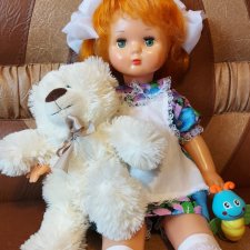 Рыжее солнышко с характером Лена московской фабрики "8 марта"