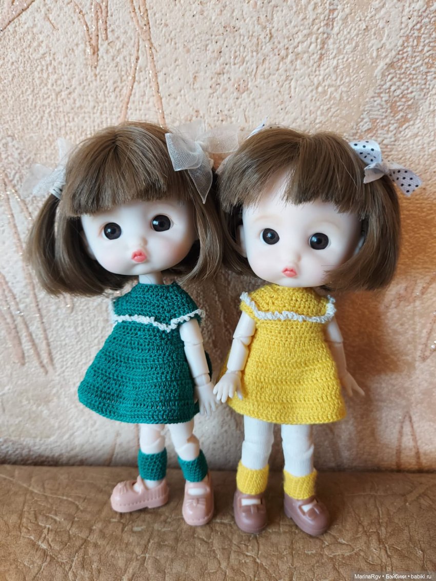 Пополнение в шарнирной компании и первая попытка вязания