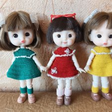 Пополнение в шарнирной компании и первая попытка вязания.