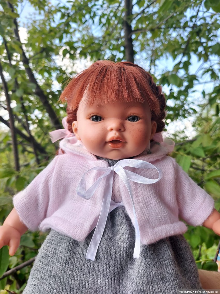 Рыженькая болтушка — Куклы Llorens (Ллоренс): испанские пупсы
