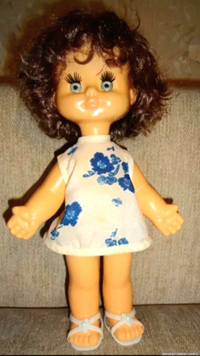 Девочка-зефирка — Советские винтажные куклы (СССР): Ленигрушка (фото 6)