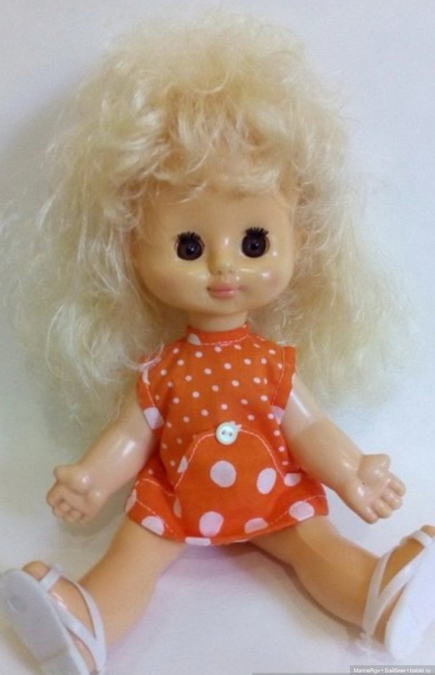 Девочка-зефирка — Советские винтажные куклы (СССР): Ленигрушка (фото 8)