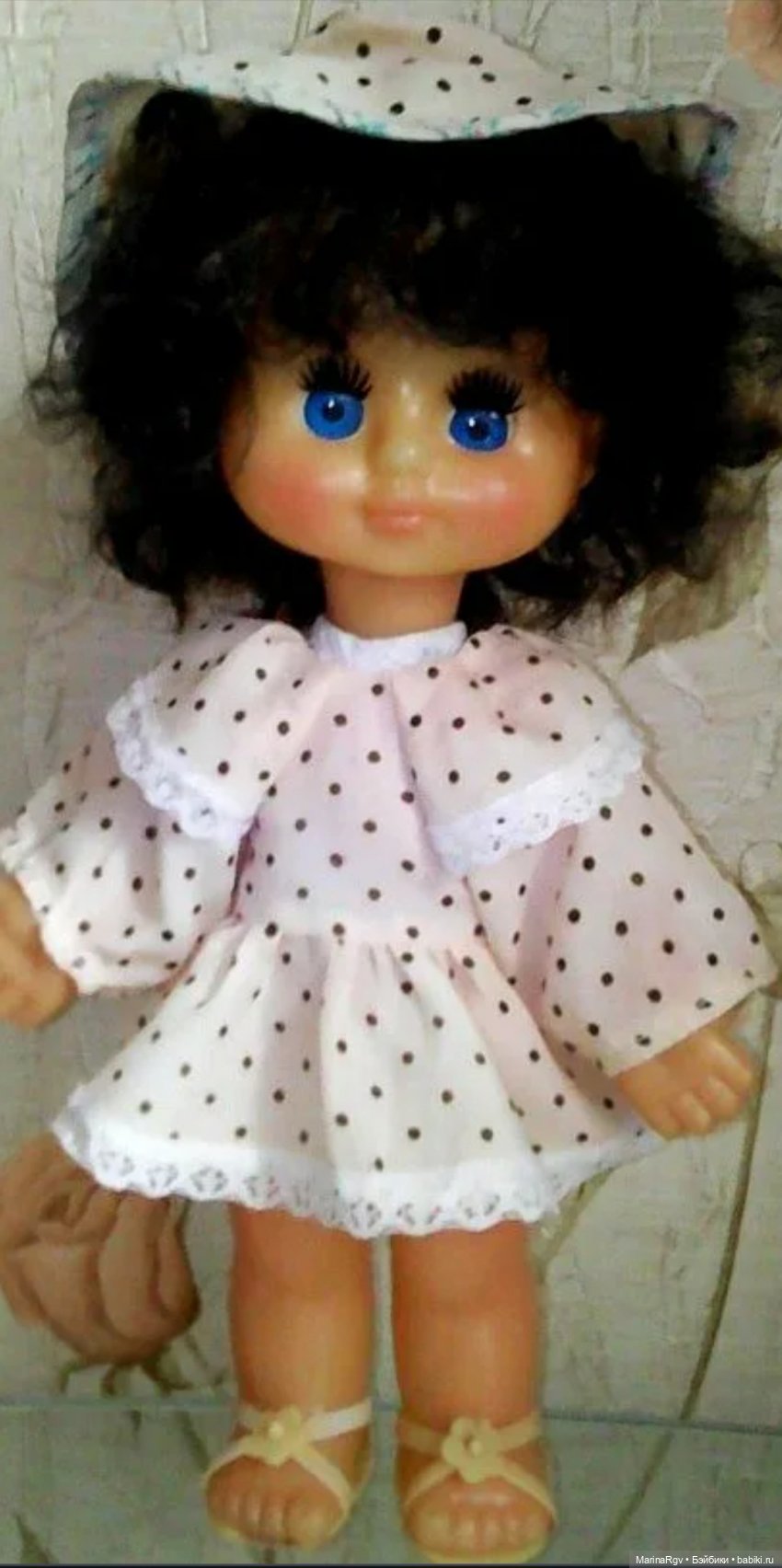 Девочка-зефирка — Советские винтажные куклы (СССР): Ленигрушка (фото 5)