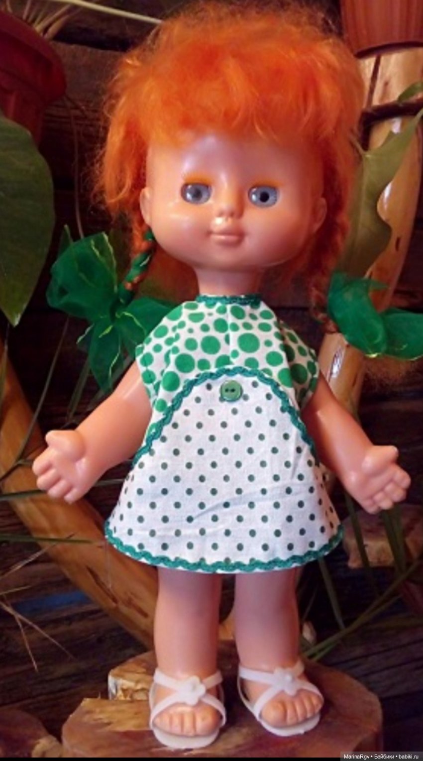 Девочка-зефирка — Советские винтажные куклы (СССР): Ленигрушка (фото 4)