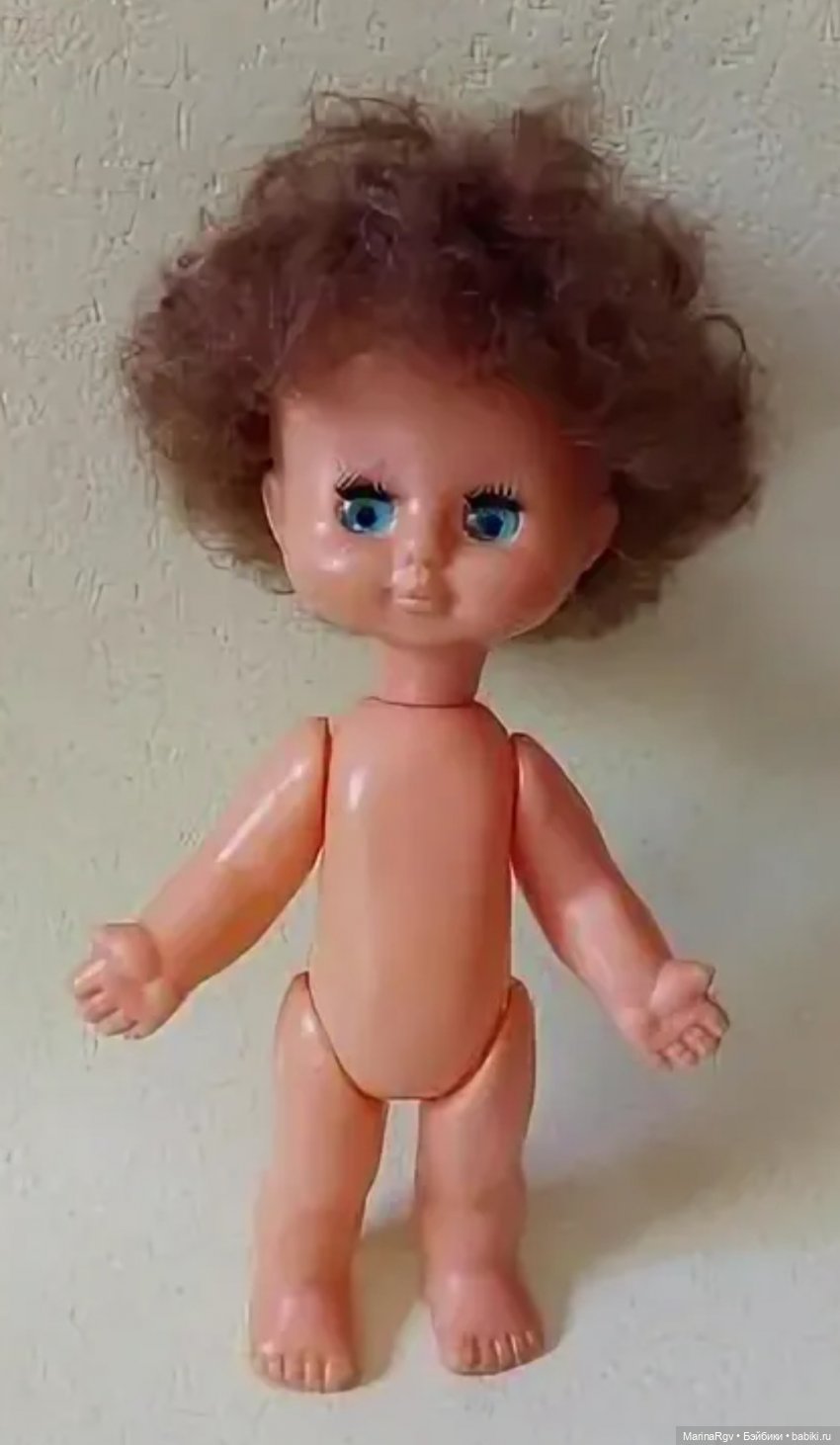Девочка-зефирка — Советские винтажные куклы (СССР): Ленигрушка (фото 2)