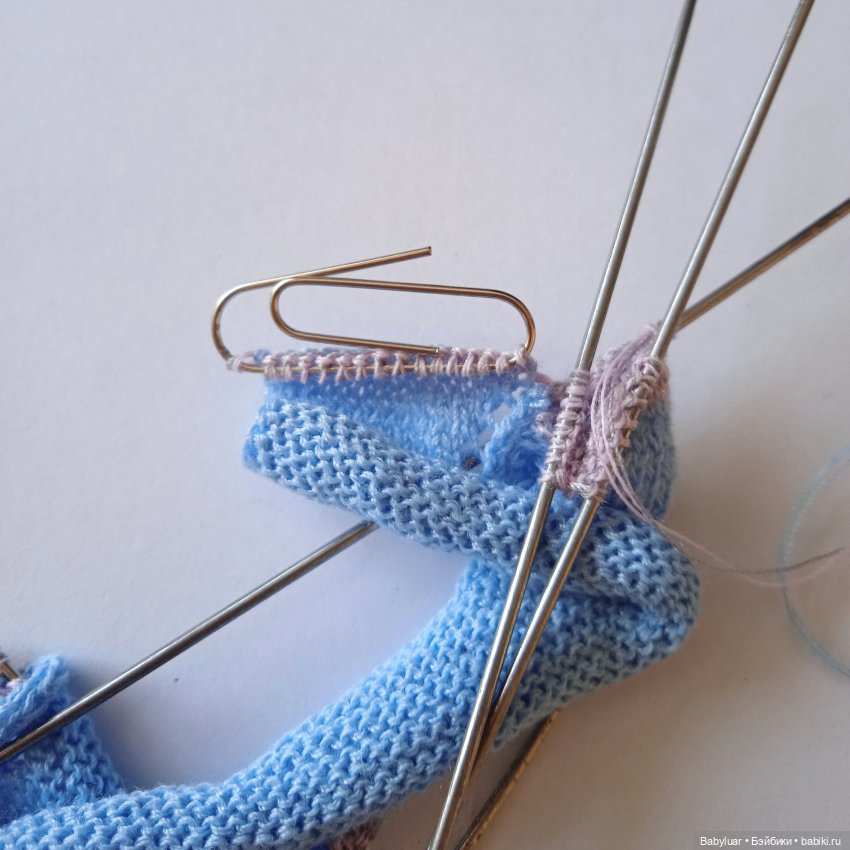 Вязание и скрепка | Бэйбики Вязание и скрепка — Одежда и обувь для кукол своими руками: фото (фото 2)
