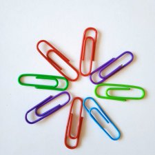 Вязание и скрепка