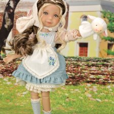 Аутфит с париком Скай Ruby Red