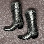 Обувь казаки для кукол 1:6