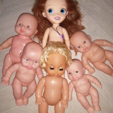 Одним лотом куклы для творчества Одним лотом куклы для творчества