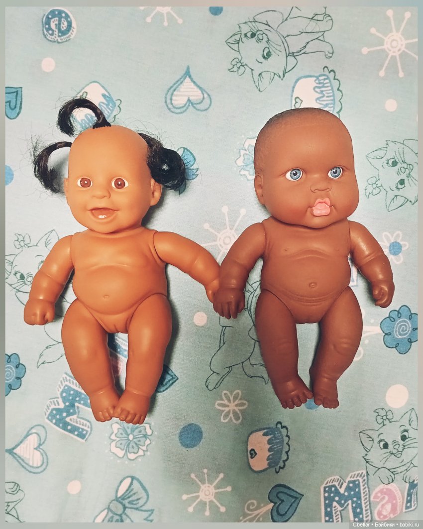 Пупсы-мулаты 20-23см — Игровые куклы разных производителей (Разное): редкие бренды (фото 7)