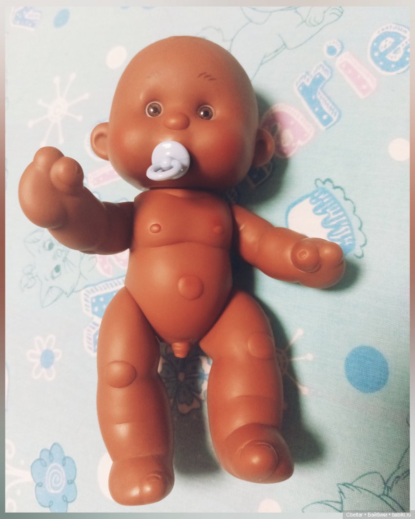 Пупсы-мулаты 20-23см — Игровые куклы разных производителей (Разное): редкие бренды (фото 4)