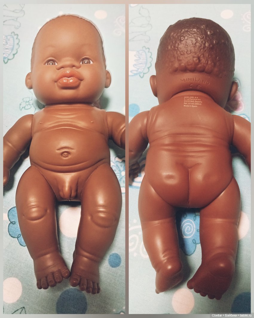 Пупсы-мулаты 20-23см — Игровые куклы разных производителей (Разное): редкие бренды (фото 3)