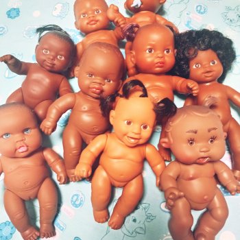 Пупсы-мулаты 20-23см