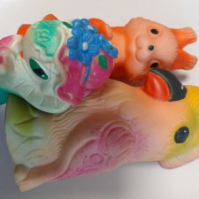 Резиновые игрушки лотом