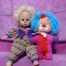 Лотом клоуны мягконабивные