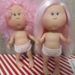 Мини Мия с прямыми волосами Испания