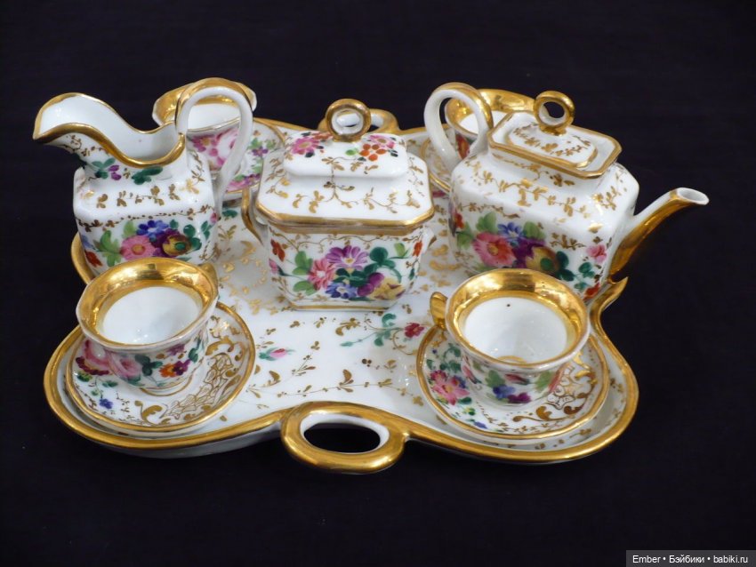 Кукольная посуда, 19 век