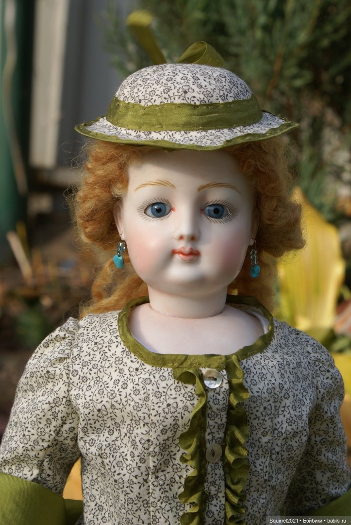 Делаем парик — Реставрация антикварных кукол: ремонт фарфора (фото 2)