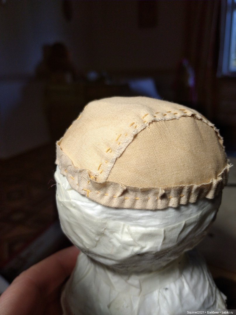 Шьем парик часть 3 — Реставрация антикварных кукол: ремонт фарфора (фото 2)