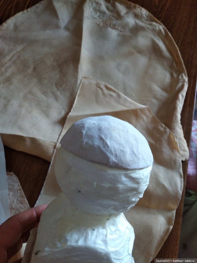 Делаем парик — Реставрация антикварных кукол: ремонт фарфора