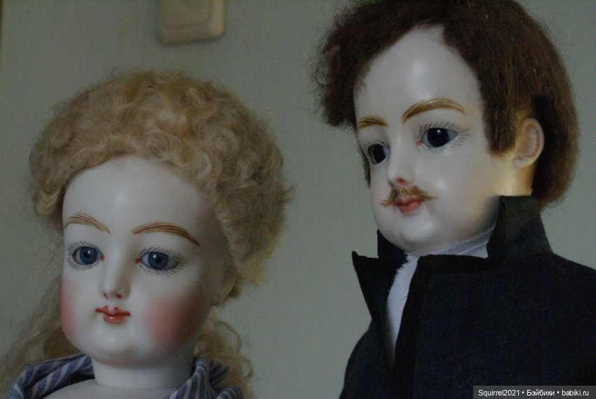 Шьем парик часть 3 — Реставрация антикварных кукол: ремонт фарфора