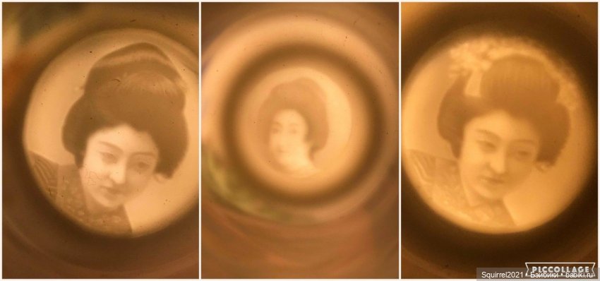 Опять о Японии и Гейшах. Литофания (фото 5)