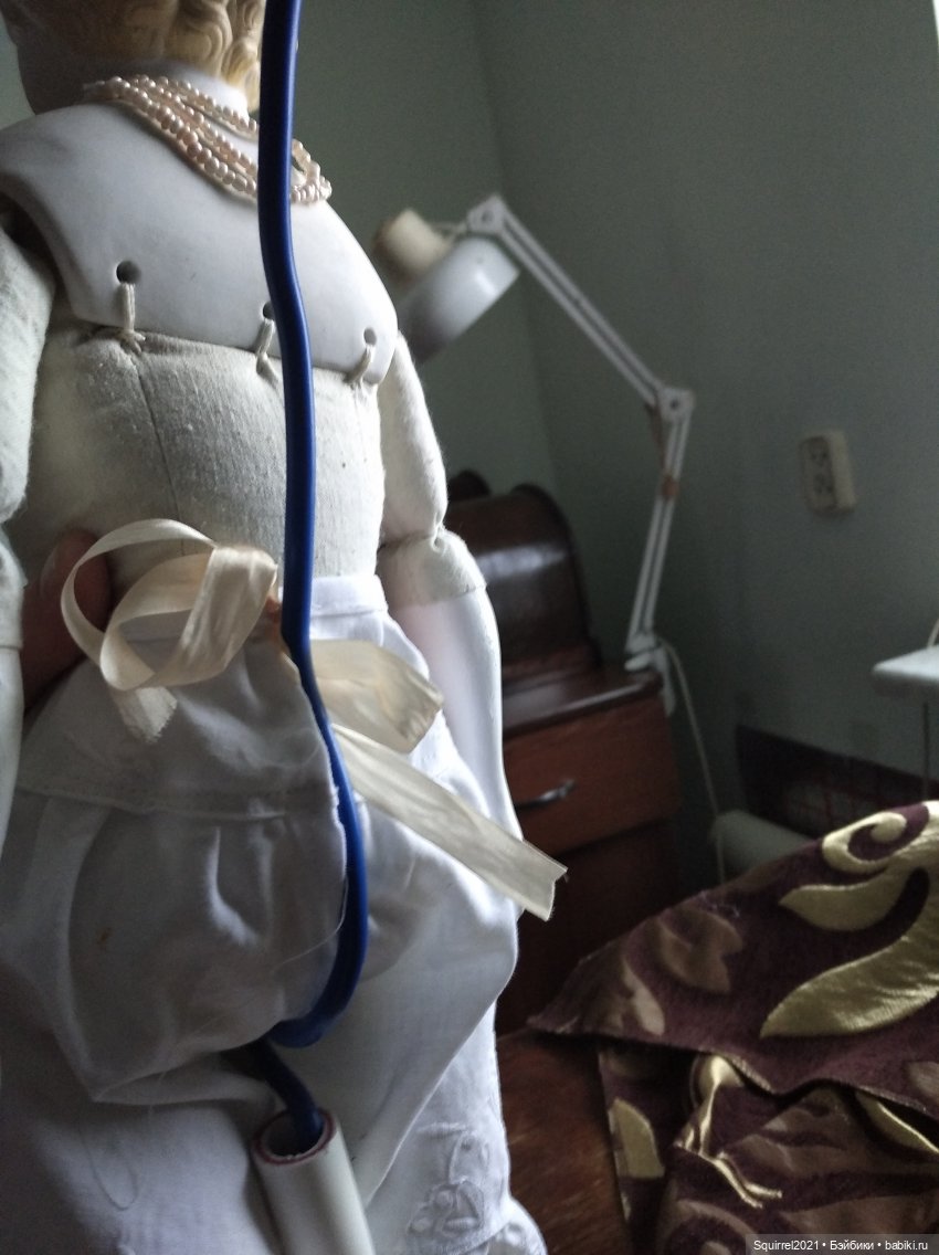 Подставка для куклы — Реставрация антикварных кукол: ремонт фарфора (фото 6)