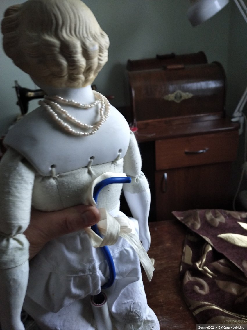 Подставка для куклы — Реставрация антикварных кукол: ремонт фарфора (фото 10)