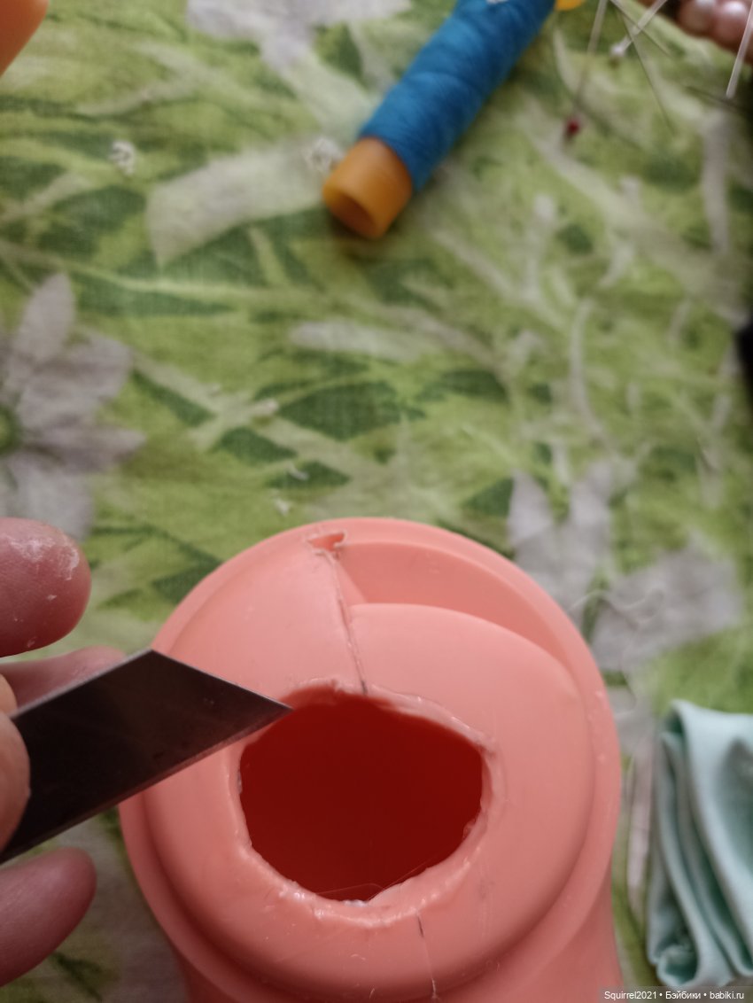 Ремонт ноги немецкой куклы(куклы ГДР) (фото 5)