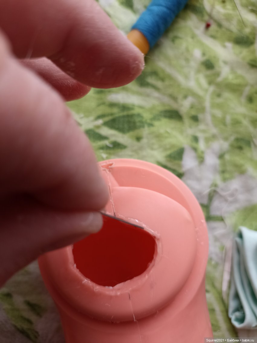 Ремонт ноги немецкой куклы(куклы ГДР) (фото 4)