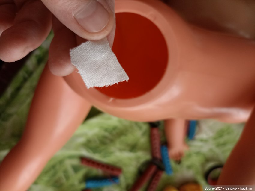 Ремонт ноги немецкой куклы(куклы ГДР)