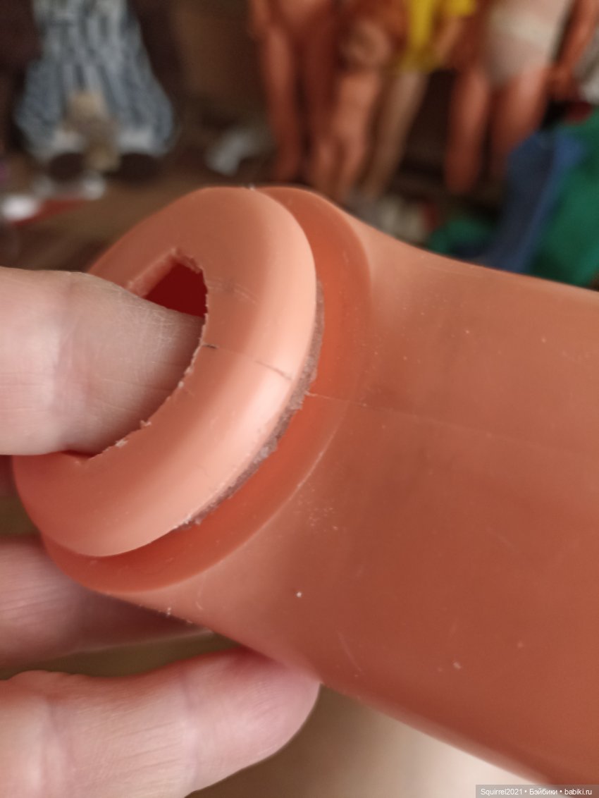 Ремонт ноги немецкой куклы(куклы ГДР) (фото 10)