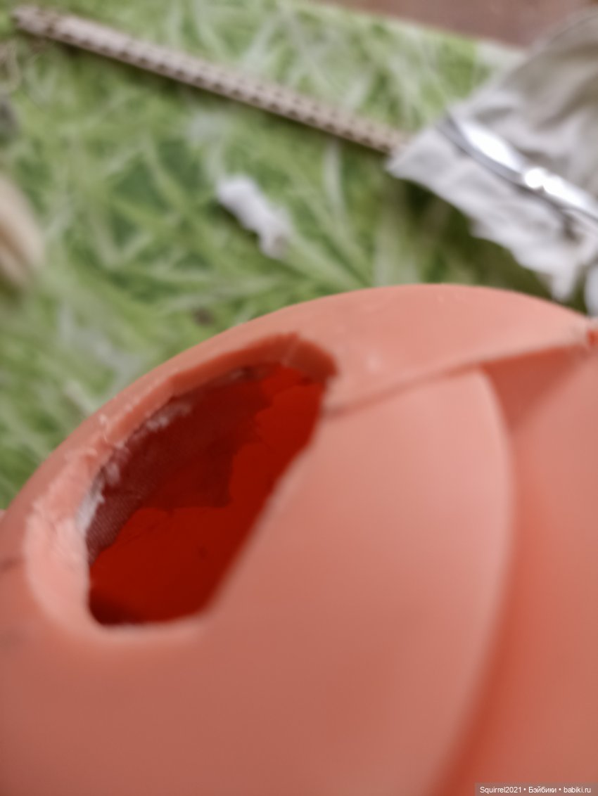 Ремонт ноги немецкой куклы(куклы ГДР)