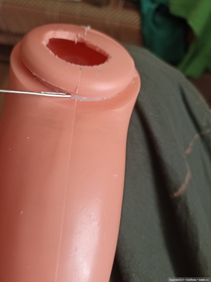 Ремонт ноги немецкой куклы(куклы ГДР)