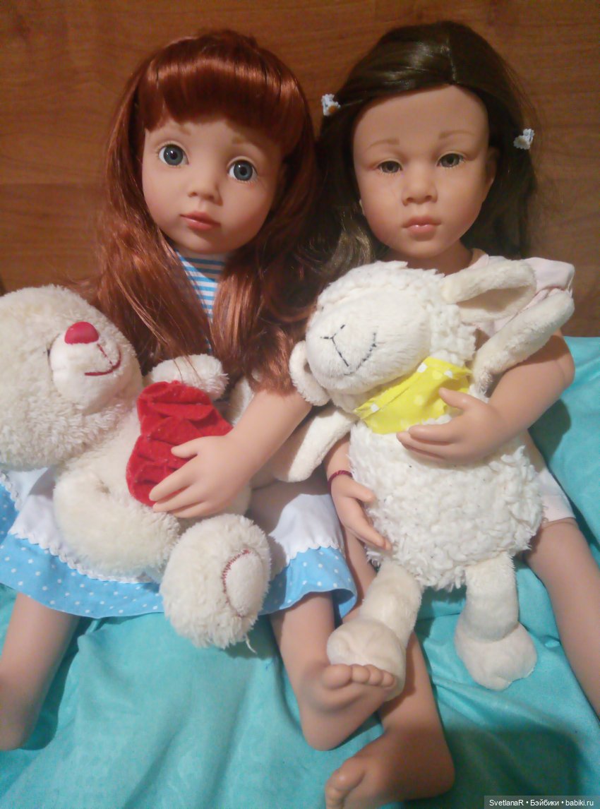 У нас появилась подружка — Куклы Gotz (Готц): Ханна