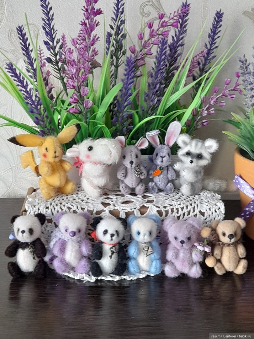 Миники ждут — Авторские мишки Тедди и друзья: фото