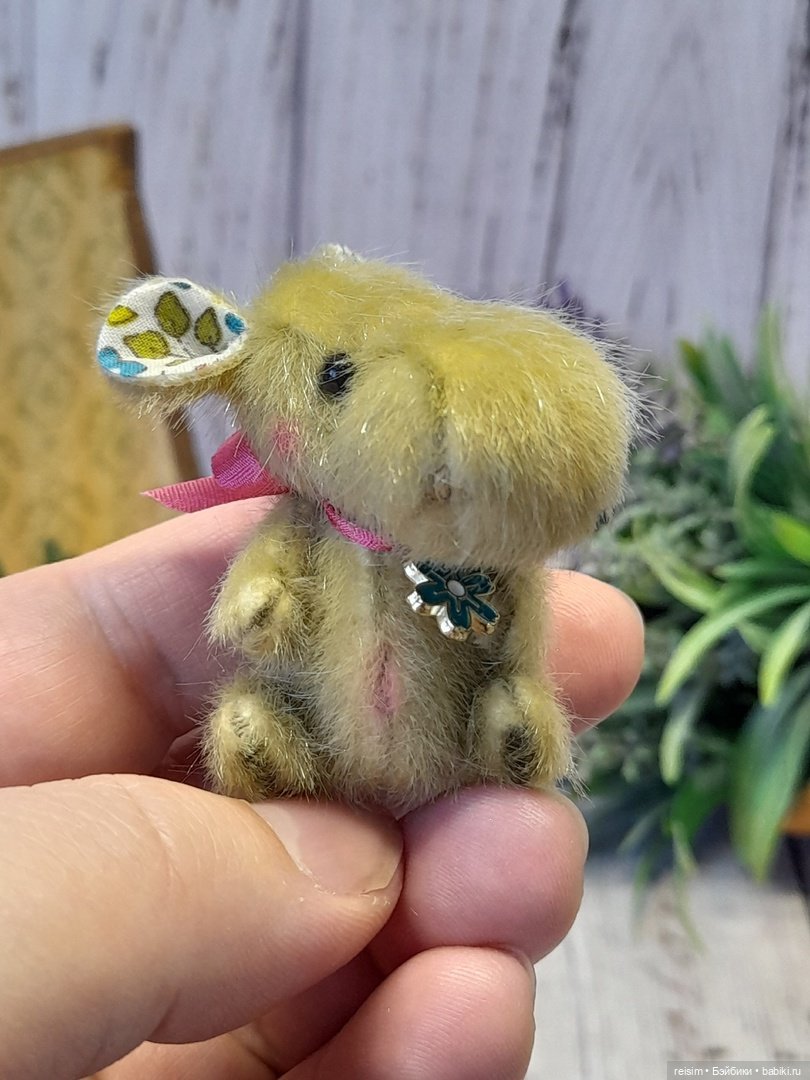 Весенние мини плюшики — Авторские мишки Тедди и друзья: фото (фото 4)