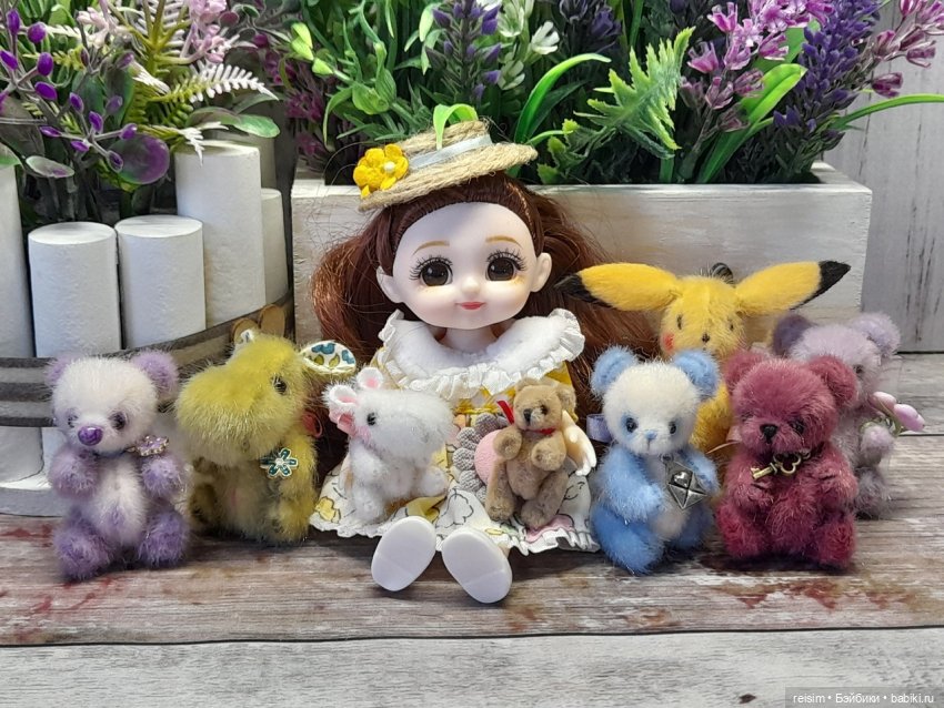 Мия и миники — Авторские мишки Тедди и друзья: фото