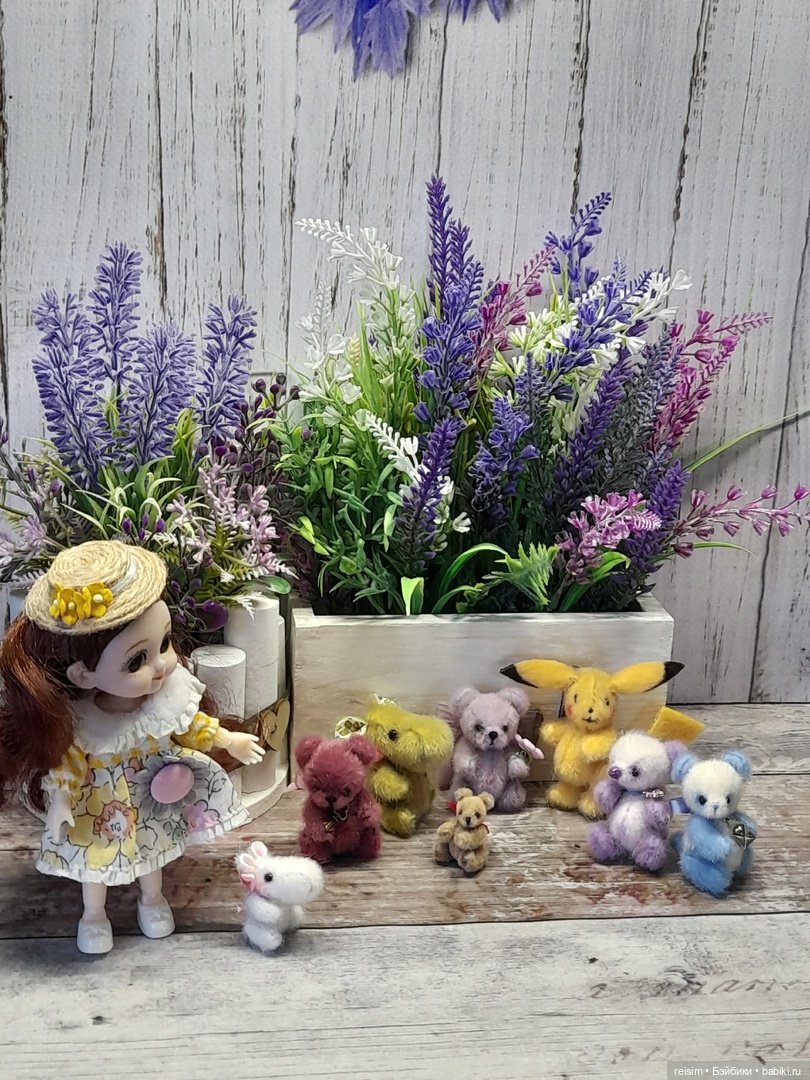 Мия и миники — Авторские мишки Тедди и друзья: фото (фото 8)