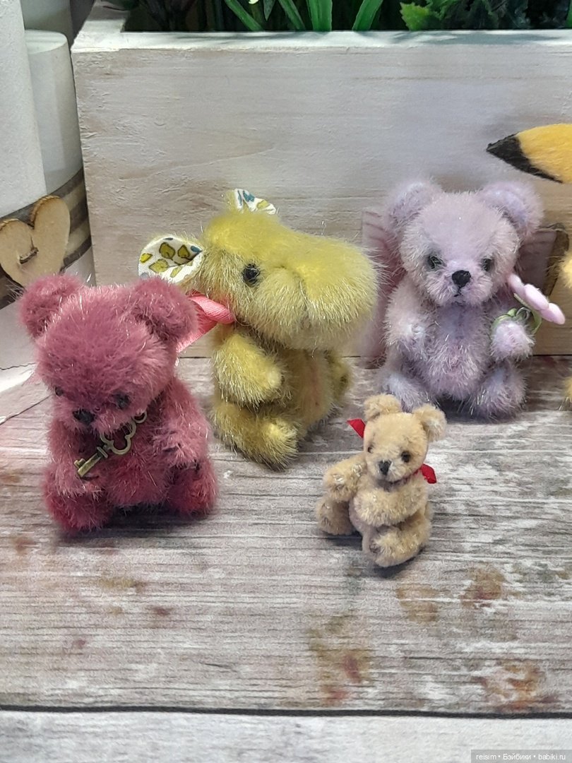 Мия и миники — Авторские мишки Тедди и друзья: фото (фото 6)