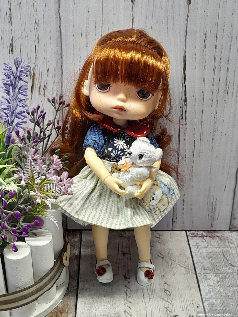 Мини плюшики для ваших кукол и две мои новые куколки