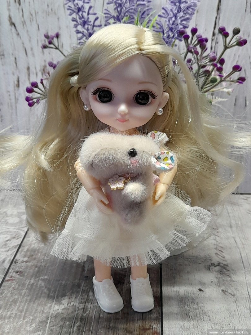 Мини плюшики для ваших кукол и две мои новые куколки