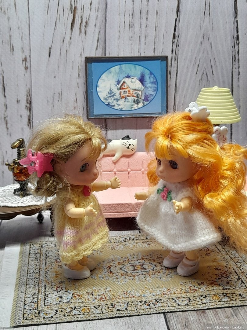 Полина Станиславовна и другие. Часть 1-ая. Новая мебель. Новогоднее настроение. Подружка. Чаепитие (фото 6)