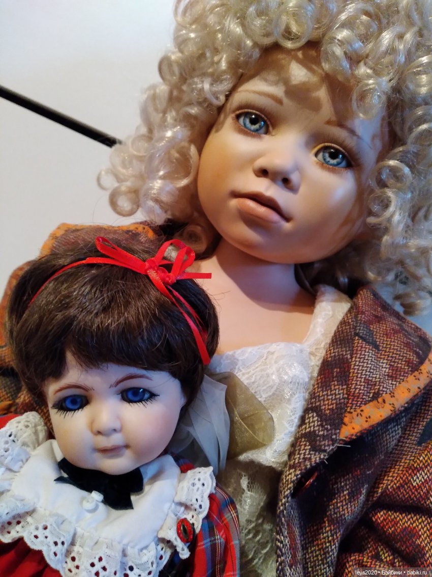 Мои прекрасные девочки — Куклы Christine Orange (Кристин Оранж): фарфор (фото 4)