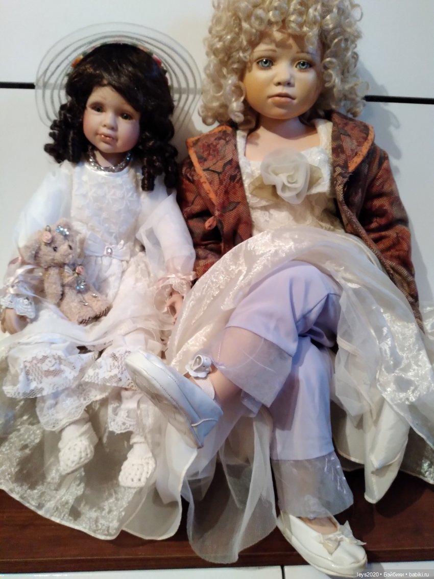 Мои прекрасные девочки — Куклы Christine Orange (Кристин Оранж): фарфор (фото 7)