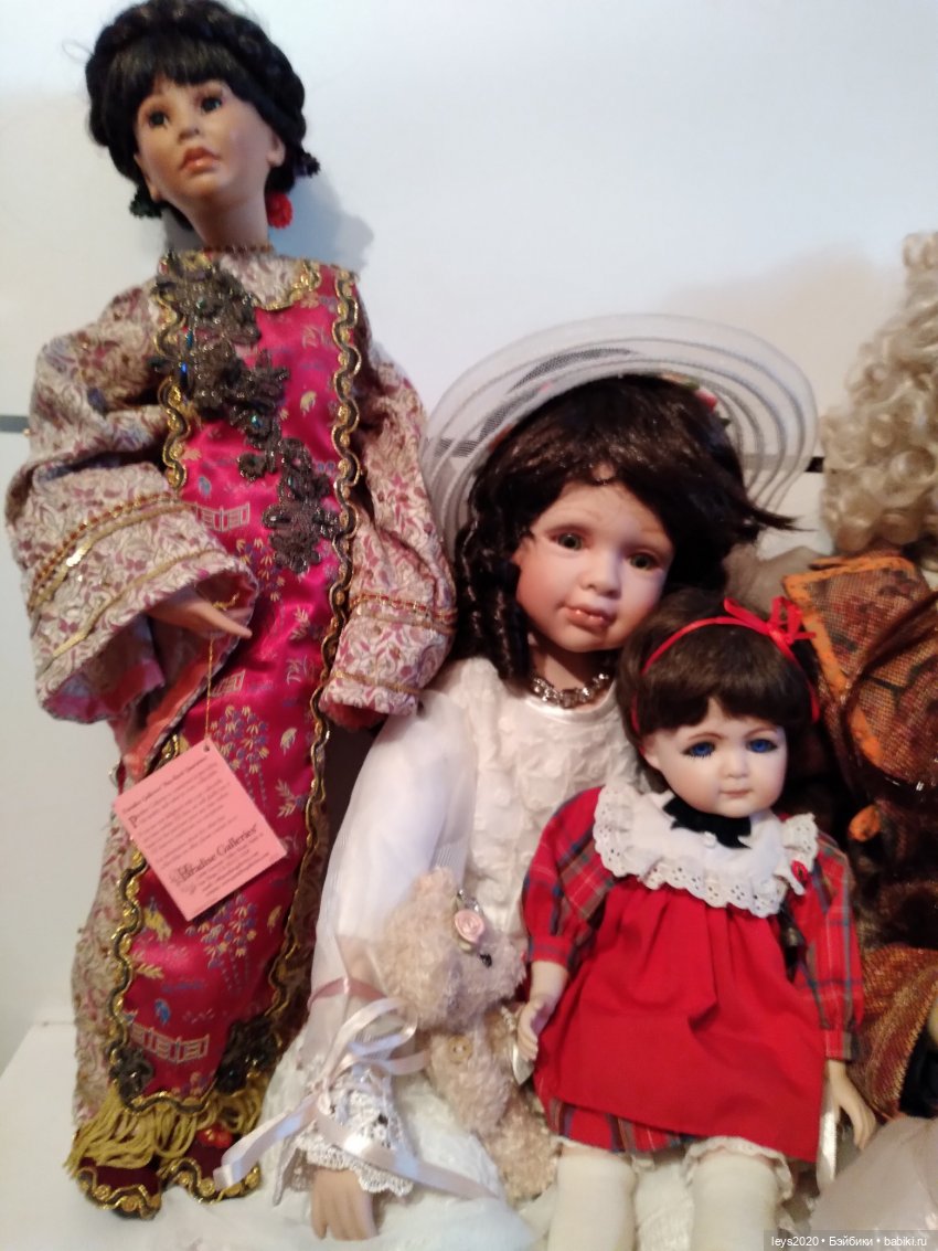 Мои прекрасные девочки — Куклы Christine Orange (Кристин Оранж): фарфор (фото 9)